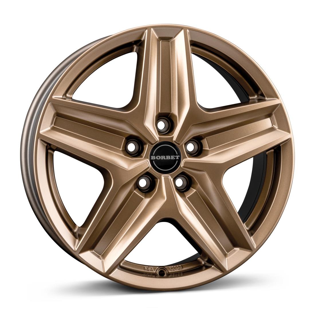 Borbet CWZ bronce matt 7,5x18 5x118 ET53 CB71,1 60° 1250 kg 497917