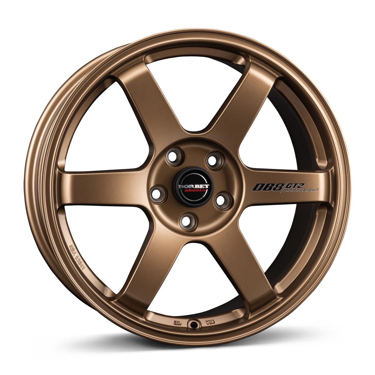 Borbet DB8GT2 bronce matt 8,5x19 5x114.3 ET45 CB72,6 60° 700 kg 498092