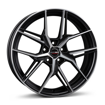 Borbet QX black polished matt 8,5x20 5x112 ET45 CB66,6 60° 720 kg 497863