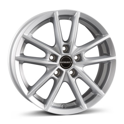 Borbet W Crystal Silver 6x15 5x112 ET43 CB57,1 R13 650 kg 496615