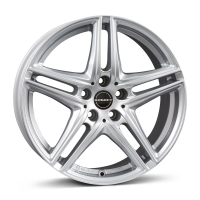 Borbet XR brilliant silver 7,5x17 5x112 ET45 CB66,6 60° 730 kg 8138575