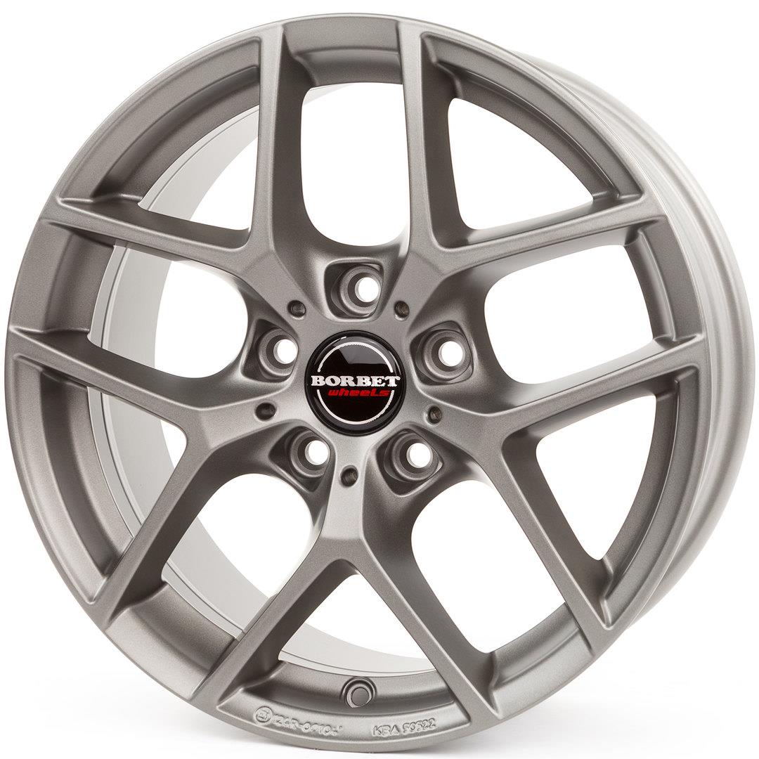Borbet Y titan matt 6,5x16 5x112 ET43 CB57,1 R13 650 kg 497314