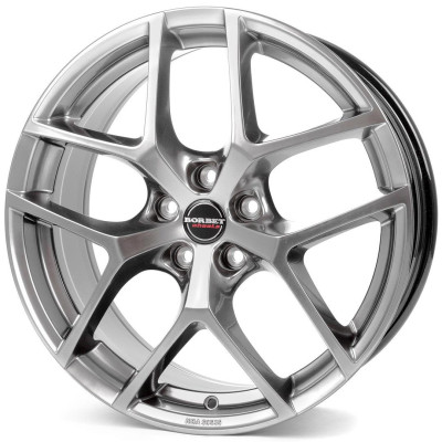 Borbet Y Hyper Silver 8x19 5x112 ET50 CB72,6 60° 730 kg 496455