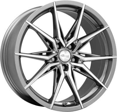 Brock B42 Ferric Grey Poliert (FGP) 8x18 5x112 ET45 CB66,6 60° 700 kg 367359