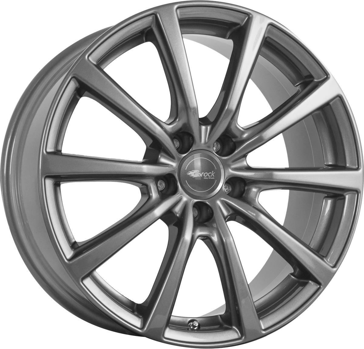 Brock B32 Titan Metallic (TM) 8,5x19 5x114.3 ET38 CB64,1 60° 800 kg 364433