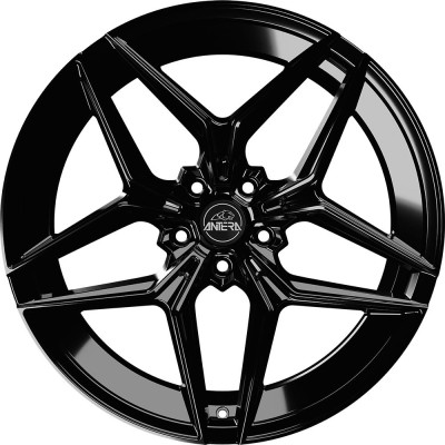 Antera A107 Piano Black 10,5x20 5x112 ET15 CB66,6 (Concave) 60° 760 kg C10705201515492I