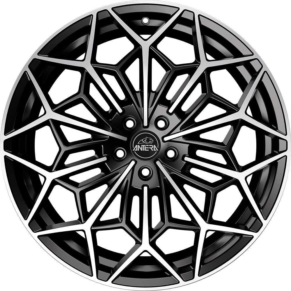 Antera A105 Piano Black Diamond 10x21 5x112 ET38 CB66,6 60° 850 kg A10510213815490I