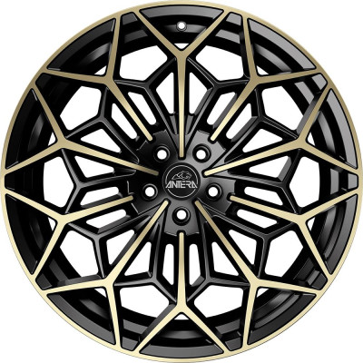 Antera A105 Piano Black Champagne 8,5x21 5x112 ET42 CB66,6 60° 800 kg A10585214215496I