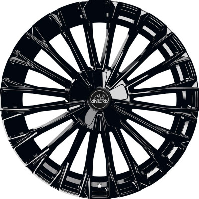 Antera A103 Piano Black 9,5x22 5x120 ET30 CB72,6 60° 980 kg A10395223022392I