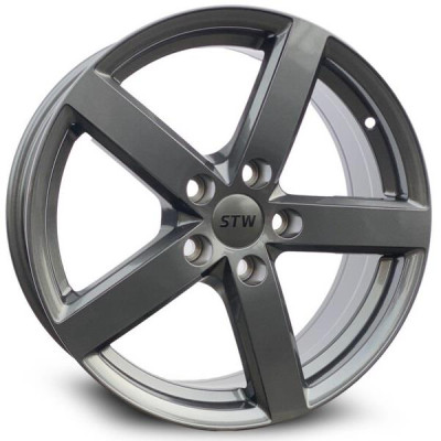STW City Dark Anthracite 8x18 5x114.3 ET38 CB67.1 Flat 750 kg STWCG0DA38
