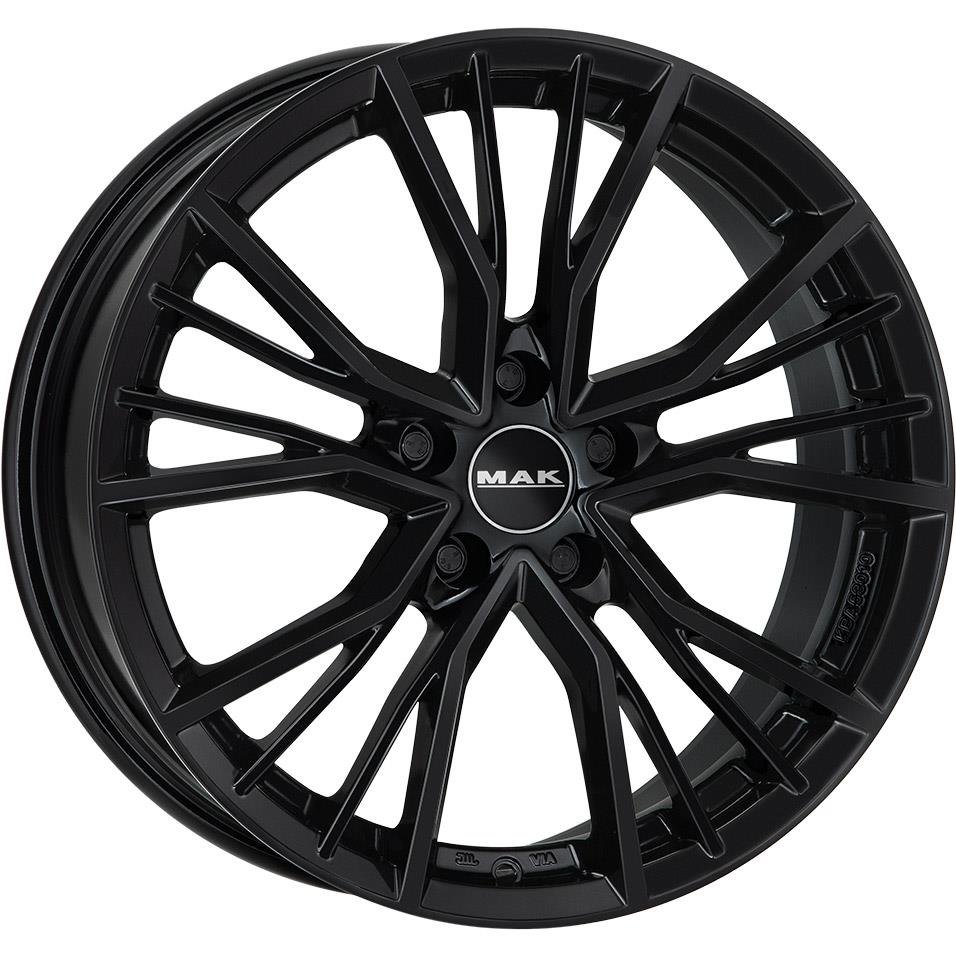MAK Union Gloss Black 7,5x17 5x112 ET30 CB66,6 R13 610 kg F7570UNGB30WSX