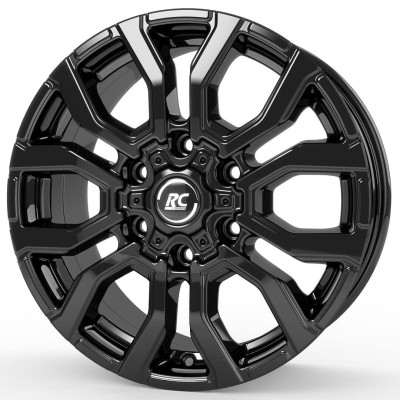 RC Design RC35 Schwarz Glanz (SG) 6,5x17 6x120 ET50 CB74,5 60° 1150 kg 370137