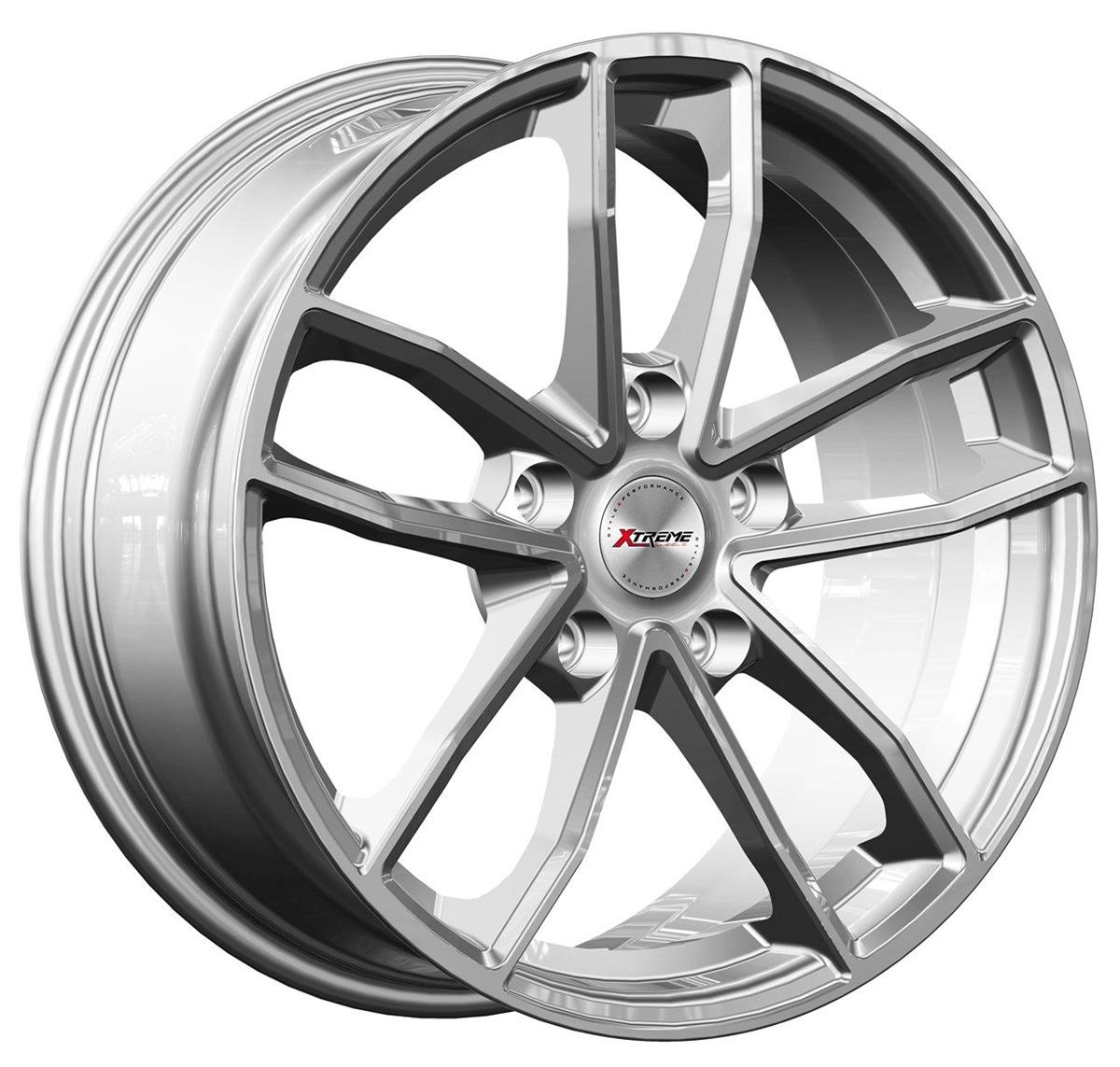 Xtreme PX1 Silver 7,5x18 5x112 ET23 CB66.6 60° 750 kg Y18803150609