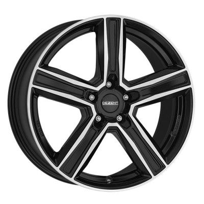 Dezent KG dark Black/polished 10x20 5x112 ET66 CB66,6 R14 955 kg TKG0P8BP66E
