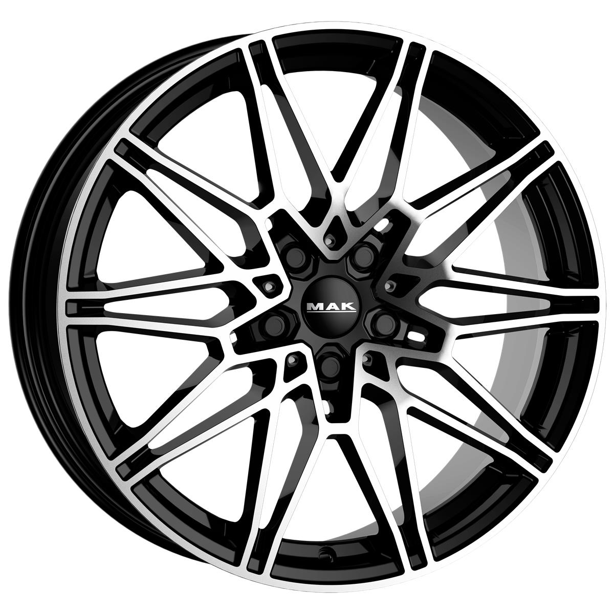 MAK Koenig Black Mirror 7,5x18 5x120 ET44 CB72,6 60° 780 kg F7580KGBM44I4BX