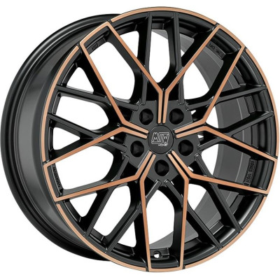 MSW 74 Matt Black Copper Fp 8x19 5x112 ET35 CB73.1 60° 780 kg W19351502TCAC