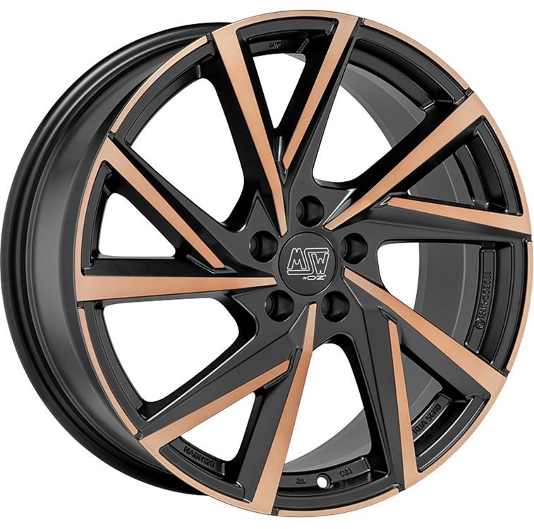 MSW 80-5 Matt Black Copper Fp 8x19 5x112 ET40 CB57,1 R13 780 kg W19381005TCAC