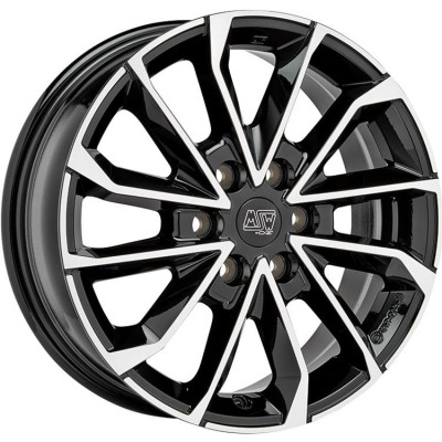 MSW 42 Van Gloss Black Full Polished 7,5x19 6x120 ET52,5 CB74,5 60° 1250 kg W19473001T56