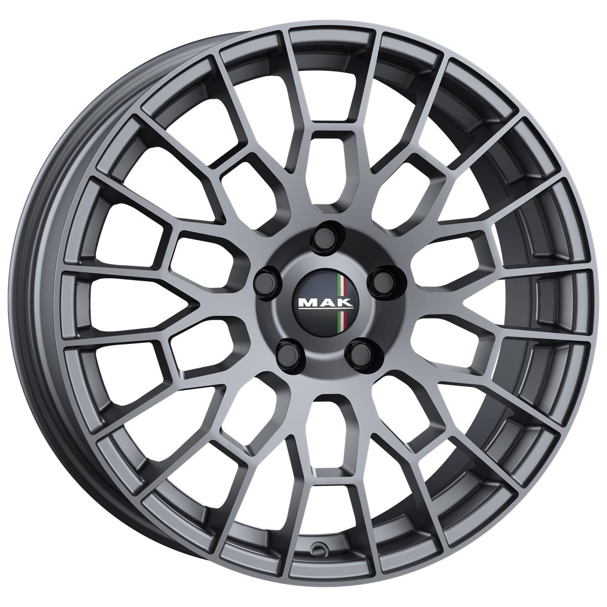 MAK APX Gloss Gun Metallic 7,5x18 4x100 ET40 CB72,0 60° 600 kg F7580APGM40CC