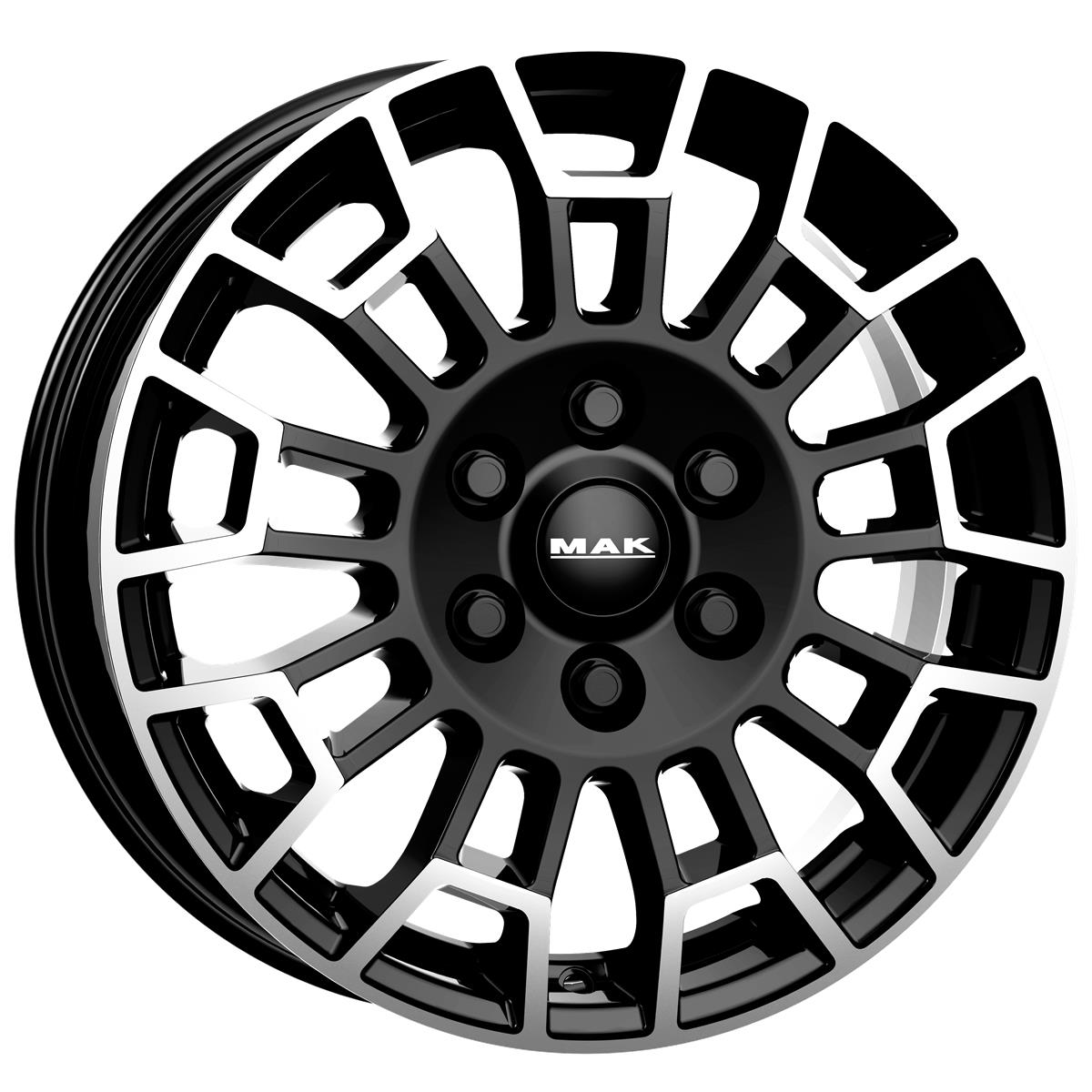 MAK Nomad-2 Black Mirror 7,5x17 6x139.7 ET24 CB106,1 60° 1300 kg F7570NO2BM24VT2