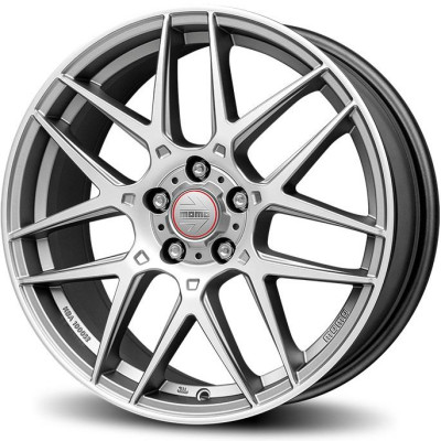 Momo Competizione Titan-Silver Polished 8x18 5x100 ET40 CB72,3 60° 670 kg WCOT80840500E