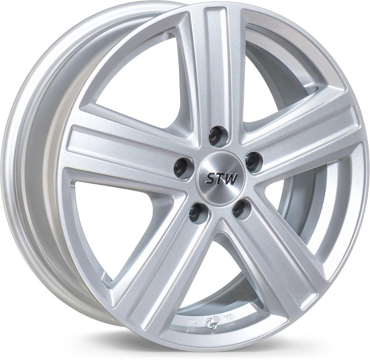STW Cargo Silver 8x18 5x108 ET45 CB65.1 Flat 1250 kg STWCAGHSI45P