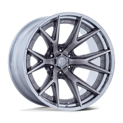 Fuel Fc402 Catalyst Platinum W/ Chrome Lip 12x24 8x180 ET-44 CB124,2 60° 1678 kg FC402AP24128844N