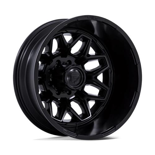 Fuel D871 Flux Dually Blackout 8,25x22 8x170 ET104 CB125,1 60° 1360.5 kg D871228217