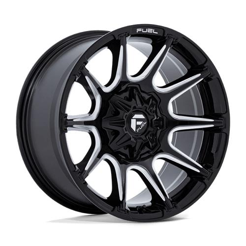 Fuel Fc880 Super C Gloss Black Milled 12x22 8x165.1 ET-44 CB125,1 60° 1678 kg FC880BE22128044N
