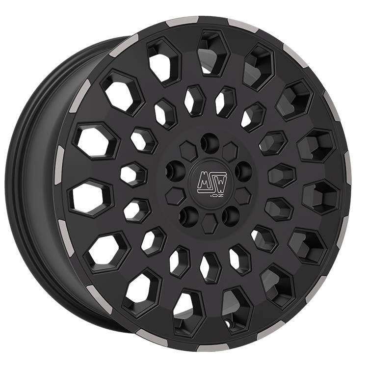 MSW 99 Van Matt Black Lip Polished 8x19 6x139.7 ET45 CB93,1 60° 1150 kg W19475004TO3