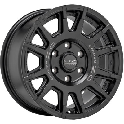 OZ Racing Rally Legend Matt Black + Dark Lettering 8x17 5x127 ET20 CB71,6 60° 1200 kg W01E00052CAI