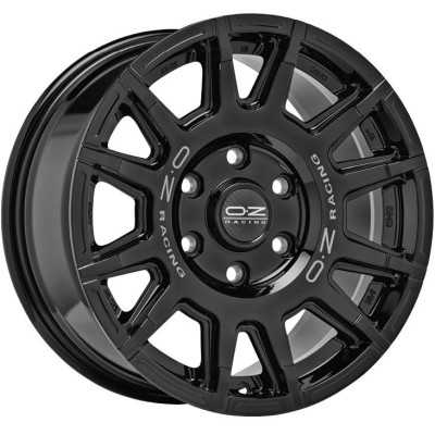 OZ Racing Rally Legend Gloss Black + Dark Lettering 8x17 5x120 ET35 CB65,1 60° 1070 kg W01E00001CAJ