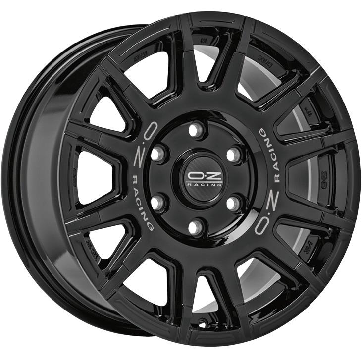 OZ Racing Rally Legend Gloss Black + Dark Lettering 8x17 5x112 ET35 CB75,0 60° 1000 kg W01E00200CAJ