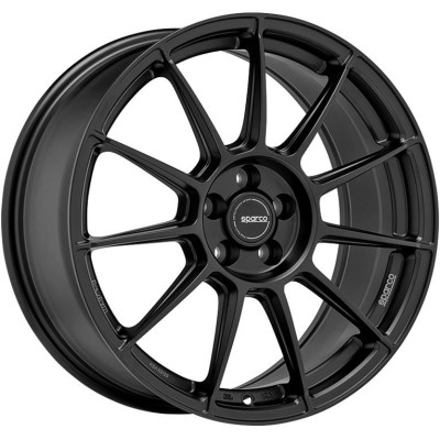 Sparco FF4 Matt Black 8x18 5x120 ET45 CB72,6 60° 630 kg W2912300239
