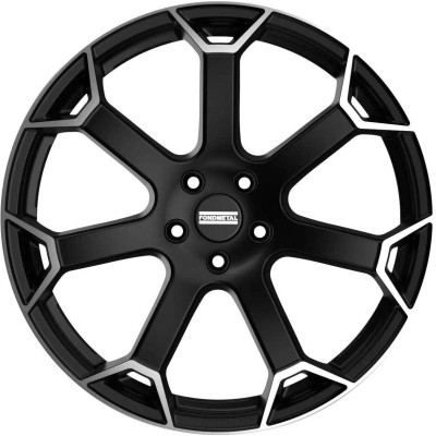 Fondmetal Zephyrus Matt Black Machined 9x20 5x112 ET34 CB66.6 R13 970 kg RF20874