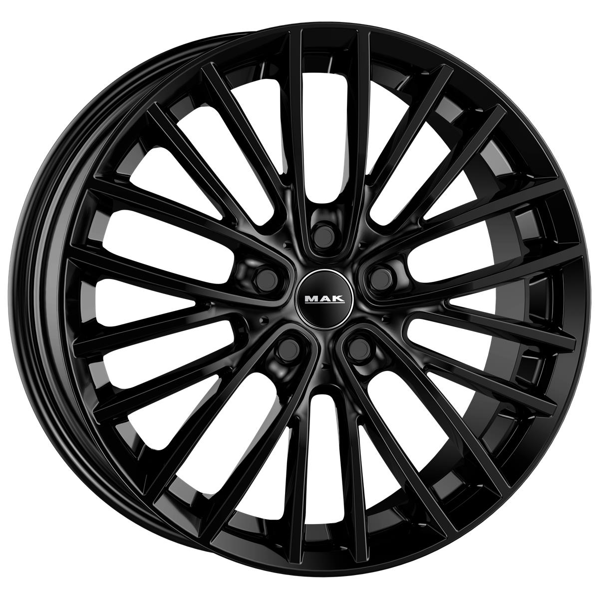 MAK Chelsea Gloss Black 8x19 5x112 ET55 CB66,6 60° 760 kg F8090HLGB55WS5X