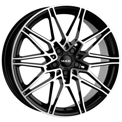 MAK Koenig Black Mirror 7,5x17 5x112 ET52 CB66,6 60° 830 kg F7570KGBM52WS4X