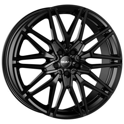 MAK Sturm Gloss Black 9,5x21 5x112 ET25 CB66,6 60° 1050 kg F9521SMGB25WS1X