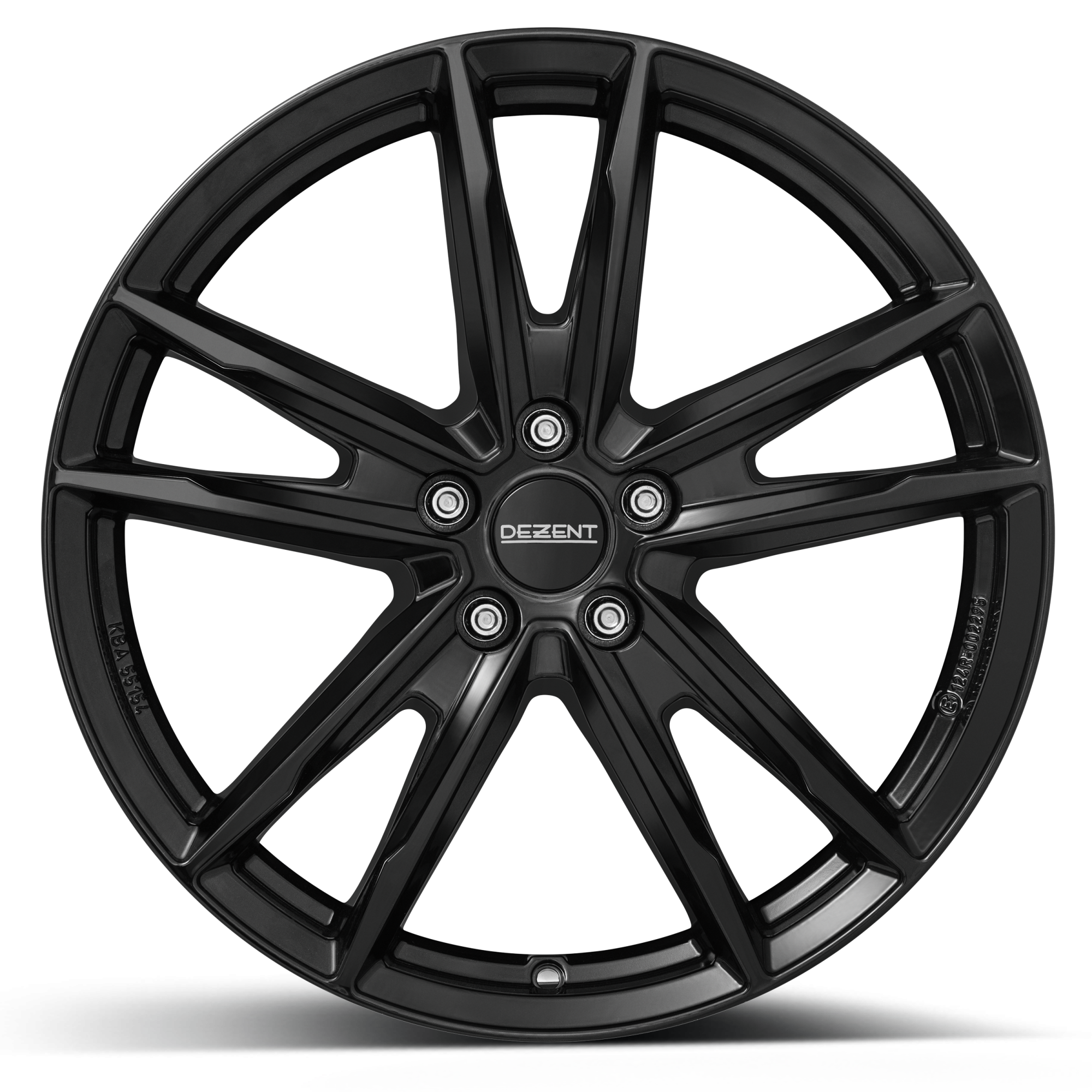 Dezent KF Black 7x17 5x100 ET51 CB57,1 R13 725 kg TKFY6BA51E