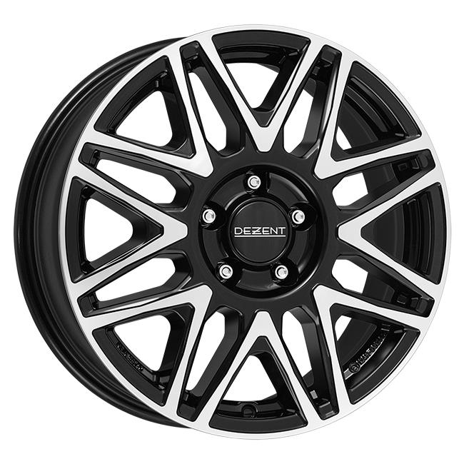 Dezent KH dark Black/polished 6,5x16 6x120 ET50 CB74.5 60° 1400 kg TKHZGBP50E