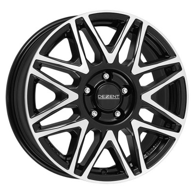 Dezent KH dark Black/polished 6,5x16 6x130 ET54 CB84,1 R14 1400 kg TKHZZBP54E