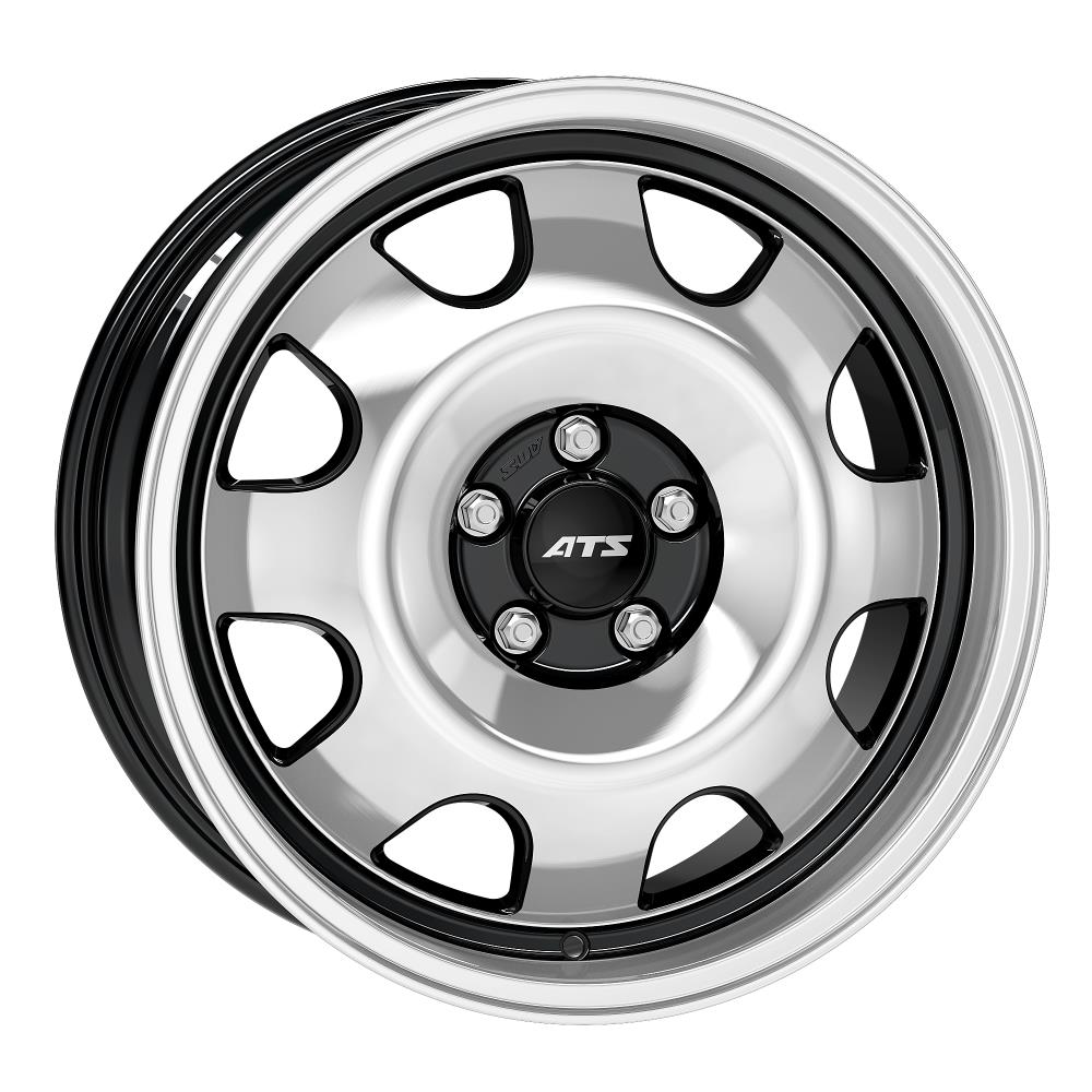 ATS Cup diamond-black frontpolished 8x19 5x112 ET43 CB57,1 R14 CUPF80943AU63-1