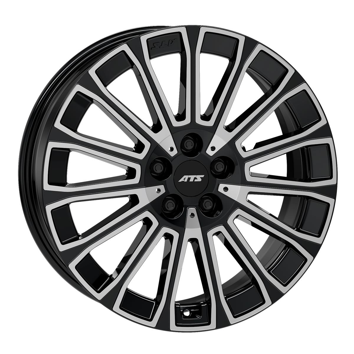 ATS Obsession diamond-black frontpolished 7,5x18 5x114.3 ET48 CB67,1 60° OSN75848L13-1