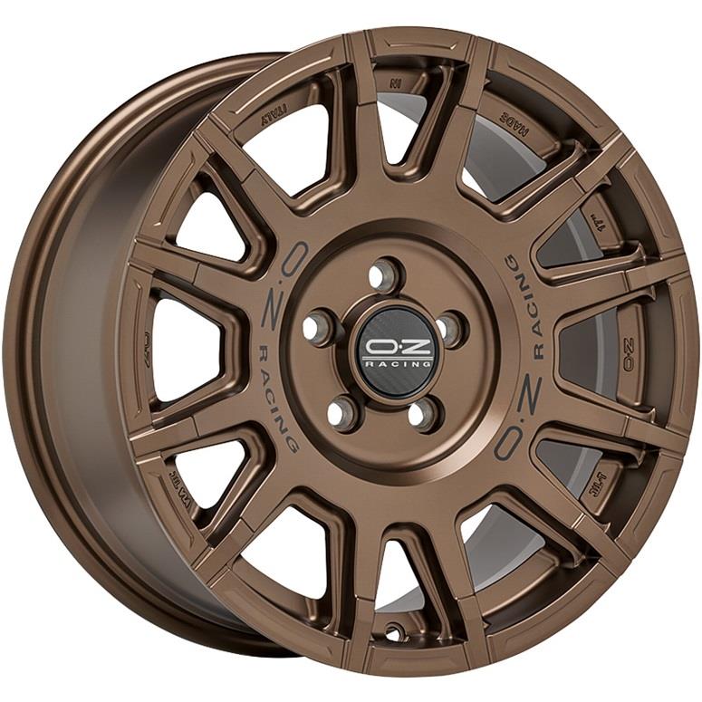 OZ Racing Rally Legend Matt Bronze + Black Lettering 9,5x20 5x130 ET35 CB84,1 R14 1100 kg W01E03001D2