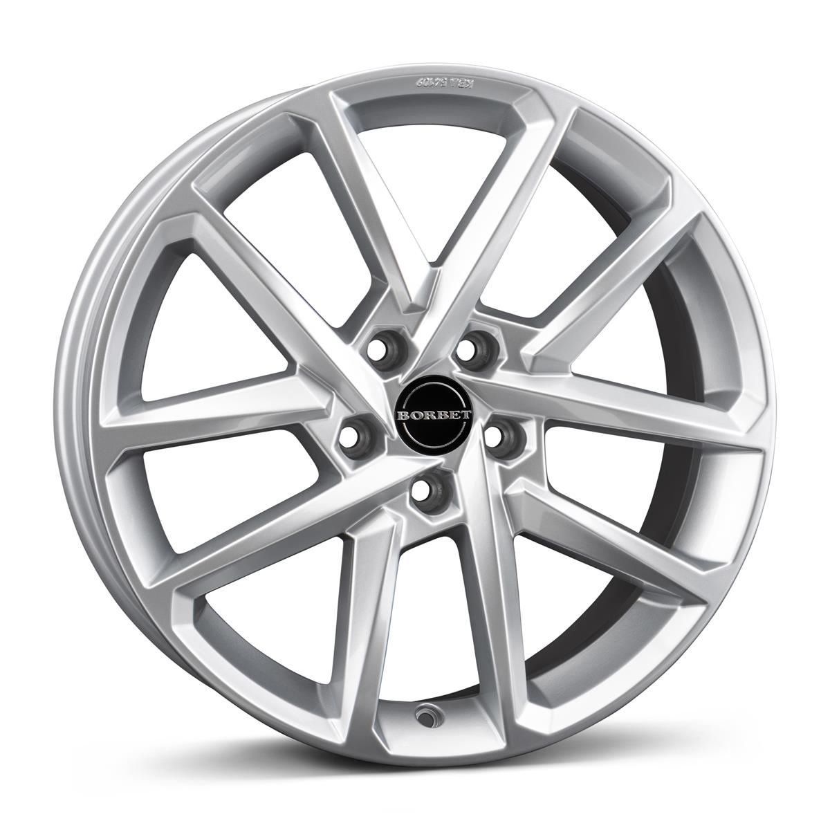 Borbet N Crystal Silver 6,5x17 5x112 ET38 CB57,1 R13 720 kg 498301