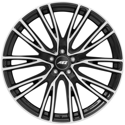 AEZ Seattle dark Black/polished 10x20 5x132 ET28 CB66,6 60° 1085 kg ASE0PPBP28E