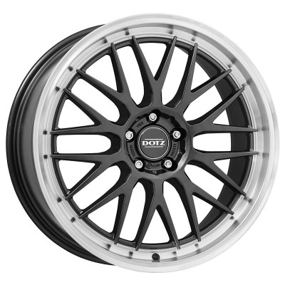 Dotz Bilbao dark Gunmetal/polished lip 7x17 4x100 ET25 CB60,1 60° 580 kg OBIY2FL25