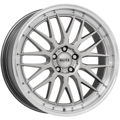 Dotz Bilbao Silver/polished lip 8,5x19 5x112 ET46 CB66,6 R13 780 kg OBI9L8SL46E