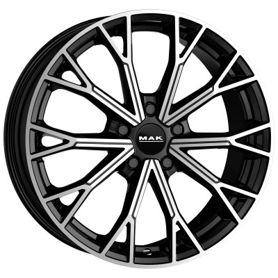 MAK Asphalt Black Mirror 7,5x18 5x112 ET51 CB57,1 R13 810 kg F7580ASBM51VW4X