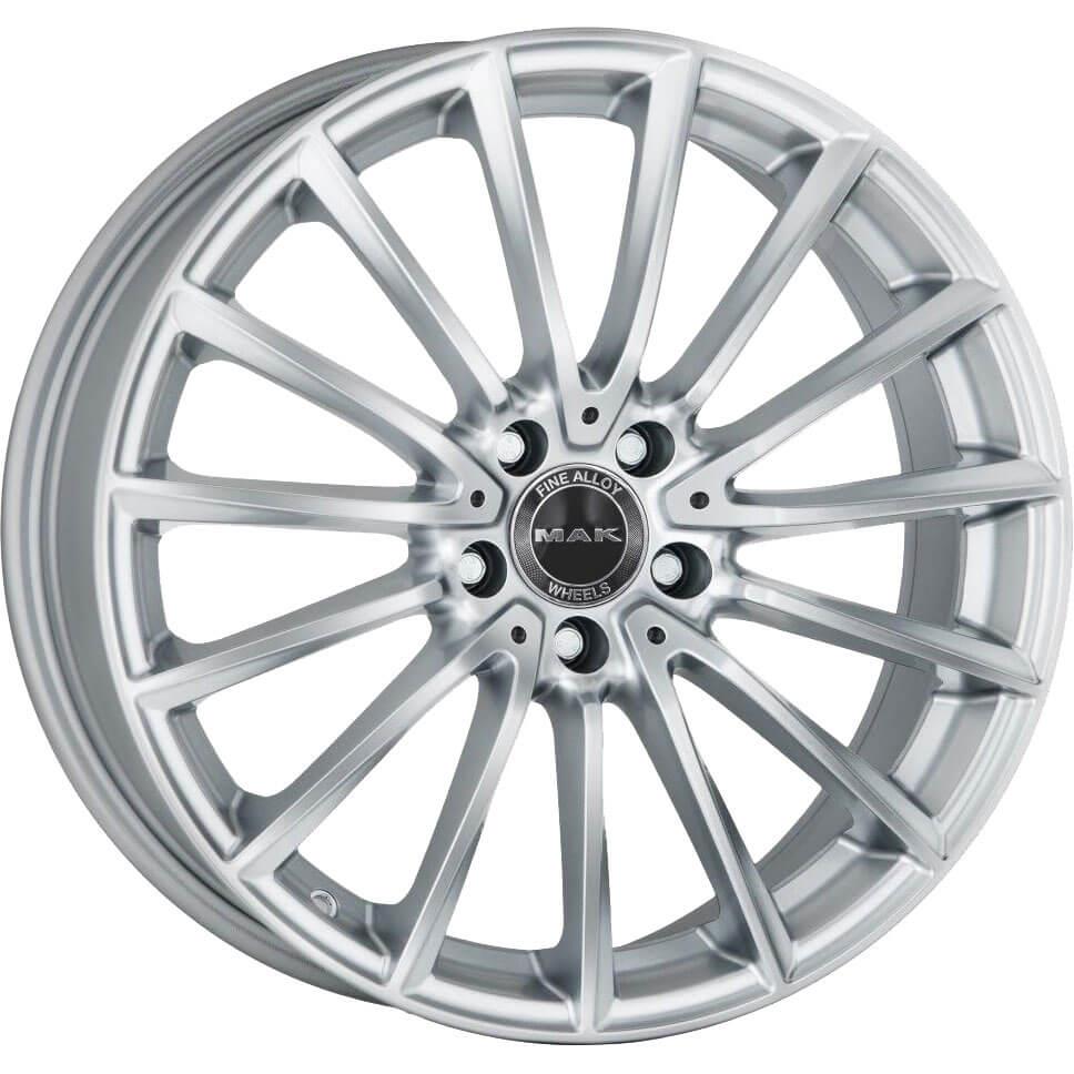 MAK Komet Silver 10x21 5x112 ET22 CB66,6 R14 1050 kg F1021KMSI22WSY